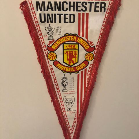 Manchester United - vintage vimpel