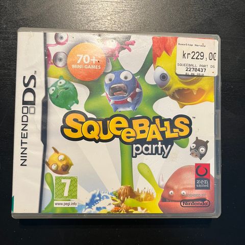 Squeeballs Party komplett Nintendo DS