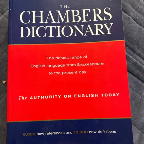 The Chambers dictionary