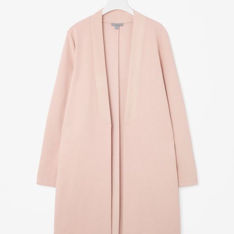 COS dusty pink coat