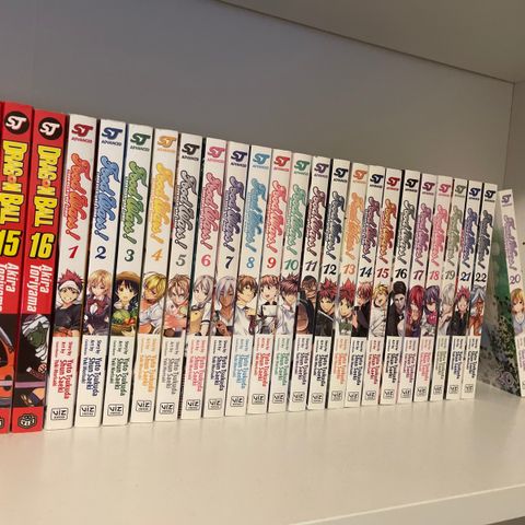 Food Wars 1-22 manga!