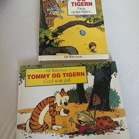 Bladkompaniet Tommy og Tigern bøker