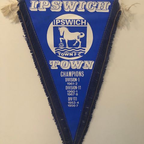 Ipswich Town - vintage vimpel