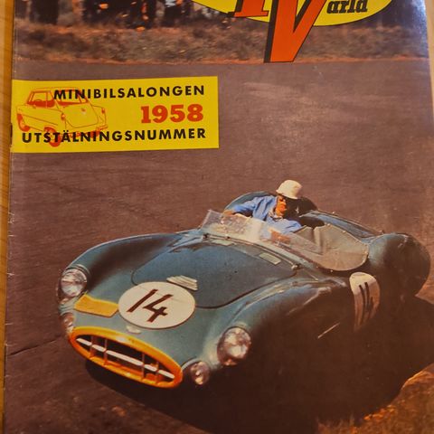 Teknikens värld nr 6. 20/3 1958