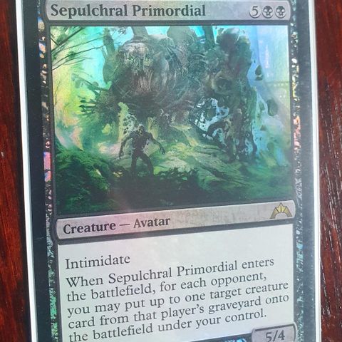 Magic the gathering kort. Sepulchral Primordial FOIL