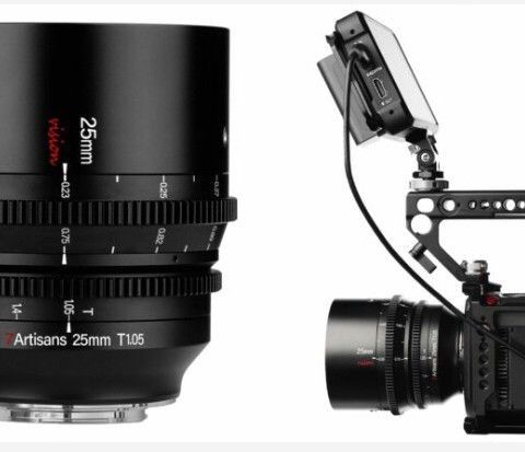 7artisans 25mm T1.05 APS-C Vision Cinema for Sony-E (Ny pris)