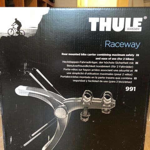 Thule Raceway 991 Sykkelstativ, NY