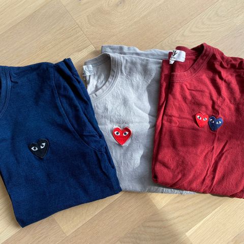 COMME des GARCONS t-skjorter