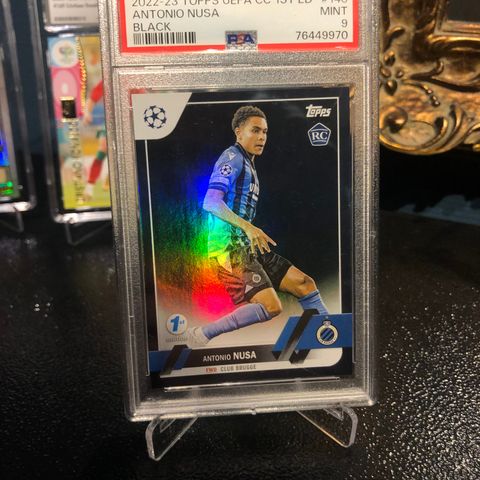 Antonio Nusa 8/10 Rookie Club Brugge PSA