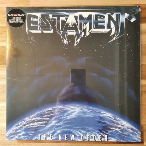 Testament - The New Order - LP - Clear vinyl - Fortsatt forseglet