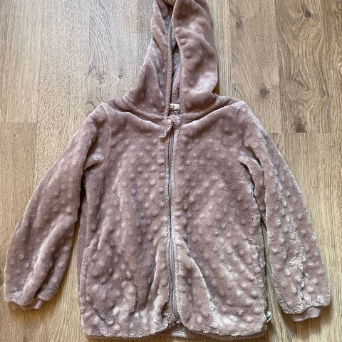 Pompdelux fleece jakke str.110/116