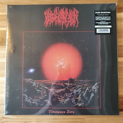 Blood Incantation - Timewave Zero - LP + CD - Fortsatt forseglet