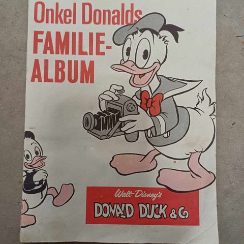 Donald Duck familie album bilag til nr 14 - 1965