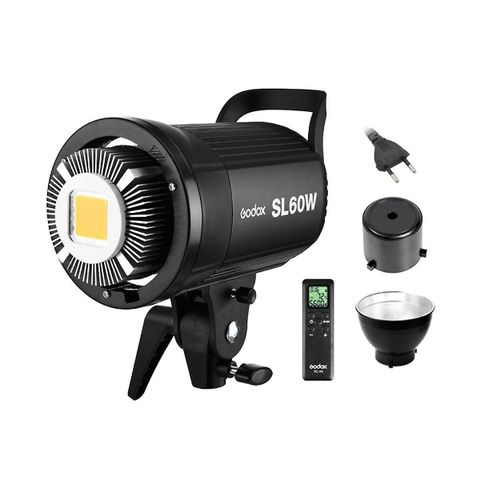 2 Led Video Lights SL-60W with softboxes