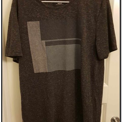 Ny Mexx T-Shirt - grå - Størrelse L - Selges rimelig