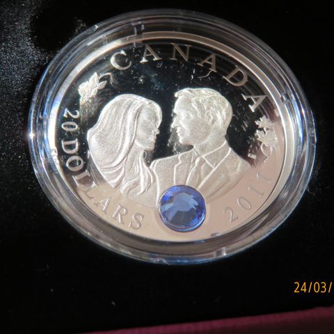 Royal Wedding 2011 Silver Coin