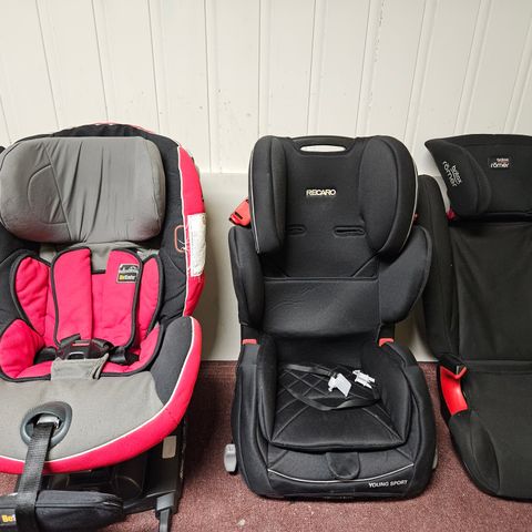 BeSafe iZi Combi x4 isofix, Britax Römer, Recaro barnesete