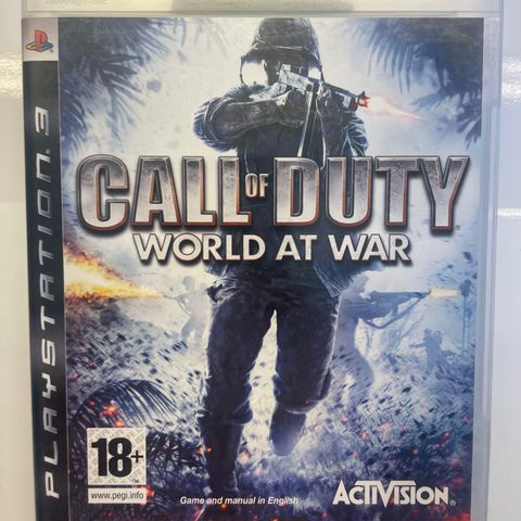 Call Of Duty : World At War