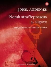 Norsk straffeprosess 4. utgave, Johs. Andenæs, juss, rettsvitenskap