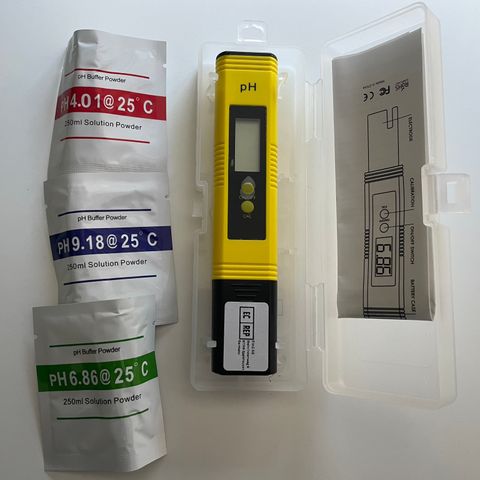Digital pH-måler : Perfekt for testing av pH-verdien i vann for basseng,