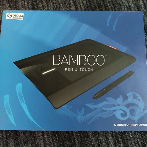 Watcom bamboo tegnebrett touchpad