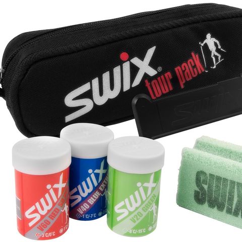 SWIX - Skismørning - Tour Wax - Kit smørepakke m/veske - Ny