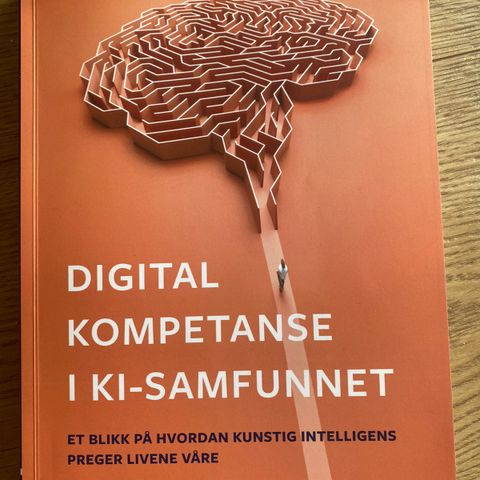 Bok: Digital kompetanse i KI- samfunnet, 2023. Som ny