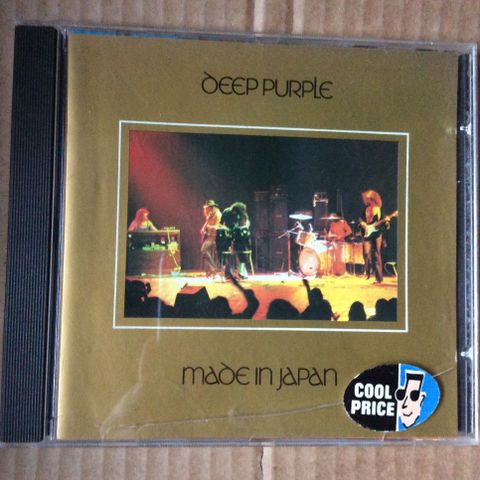 Deep Purple -  Made in Japan. CD.  Kr. 100,-.