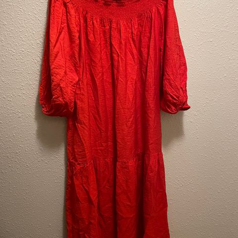 kjole, H&M rød str M