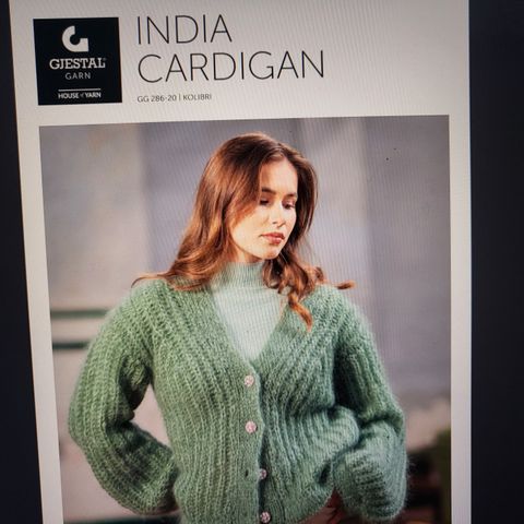 Garnpakke India Cardigan