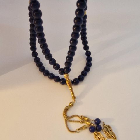 Lapis lazuli 99 perler tasbih/misbaha