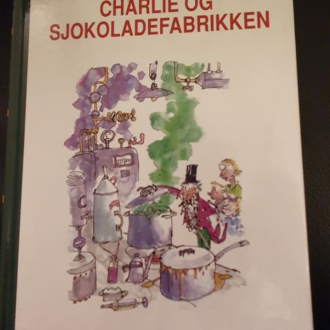 Bok - Roald Dahl - Charlie og sjokoladefabrikken