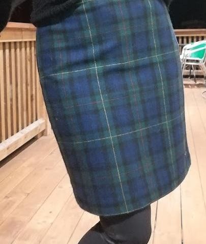 Hampton Republic Plaid Skirt