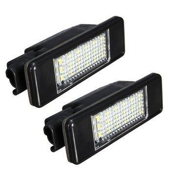 LED Skiltlys Peugeot 207, 307, 407 / Citroen C2, C3, C4, C5++