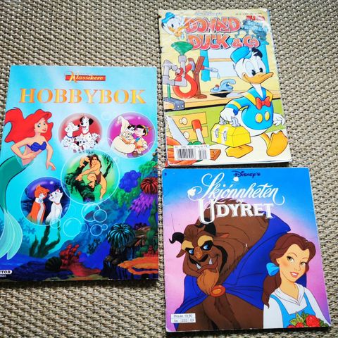 Disney produkt med Donald Duck, Skjønnheten og udyret