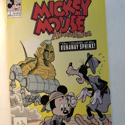 Mickey Mouse Adventures The riddle of the runaway Sphinx