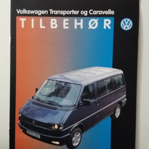 Volkswagen Transporter og Caravelle TILBEHØR -brosjyre. (NORSK) T4