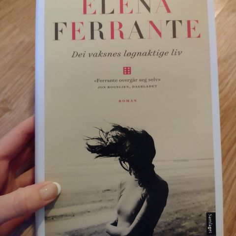 Dei vaksnes løgnaktige liv, Elena Ferrante, innbundet