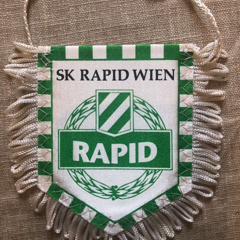 Rapid Wien - flott dobbeltsidet minivimpel
