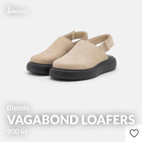 Vagabond loafers skinn sandaler