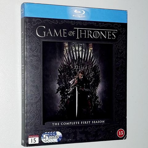 5 BLU RAY.GAME OF THRONES.THE COMPLETE FIRST SEASON.