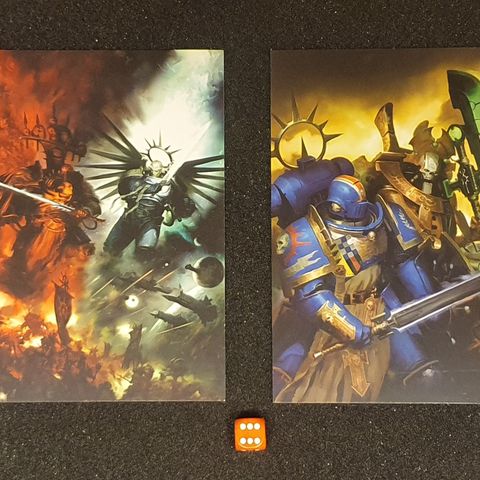 Warhammer 40 000 art cards