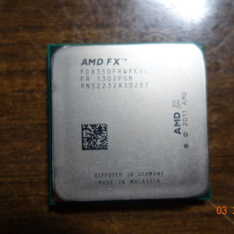 AMD FX 8350 Am3 prosessor. Annonnse 1 av 2.