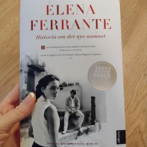 Historia om det nye namnet, Elena Ferrante