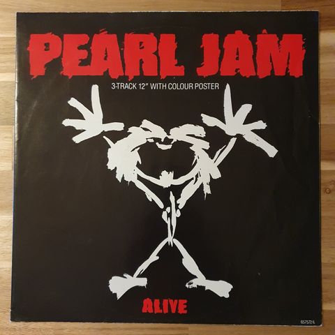 Pearl Jam - Alive - 12" - Poster sleeve