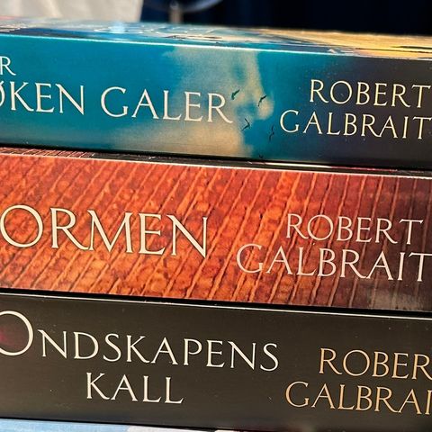 Bøker av Robert Galbraith