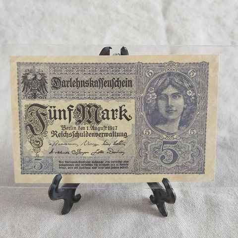 Germany 5 MARKS

1917