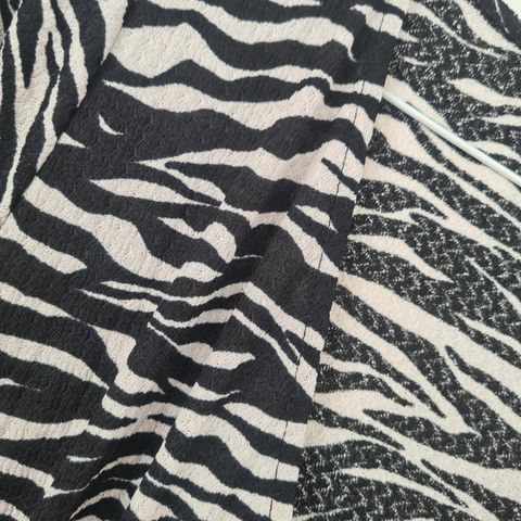 Zebra print top
