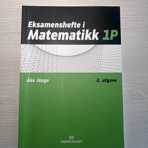 Eksamenshefte i matematikk 1p