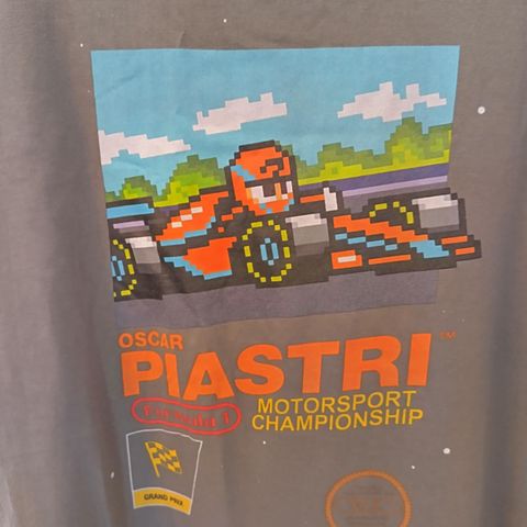 Piastri F1 t-skjorte